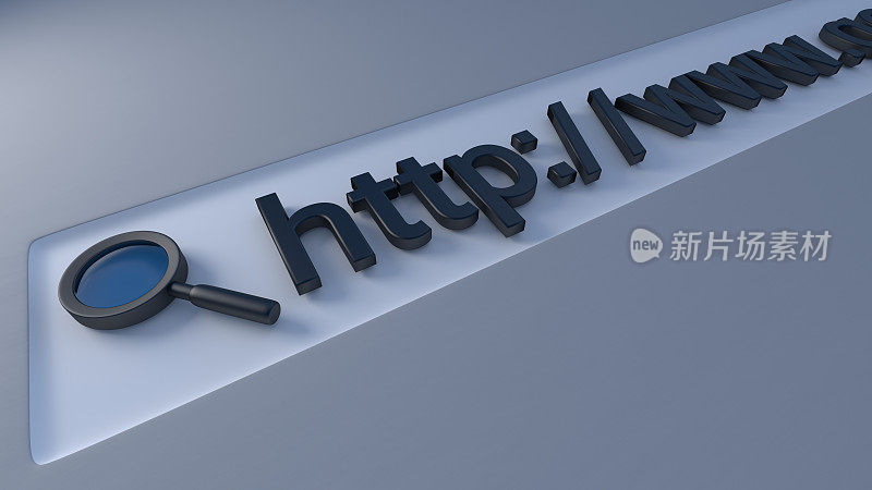 互联网:一个http浏览器搜索链接的特写