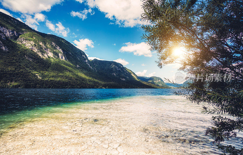 高山湖泊Bohinj