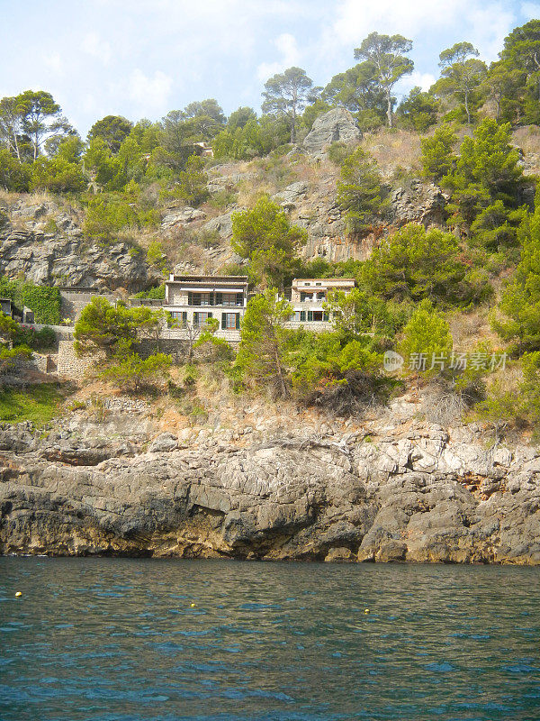 美丽的巴利阿里群岛海岸，马略卡岛