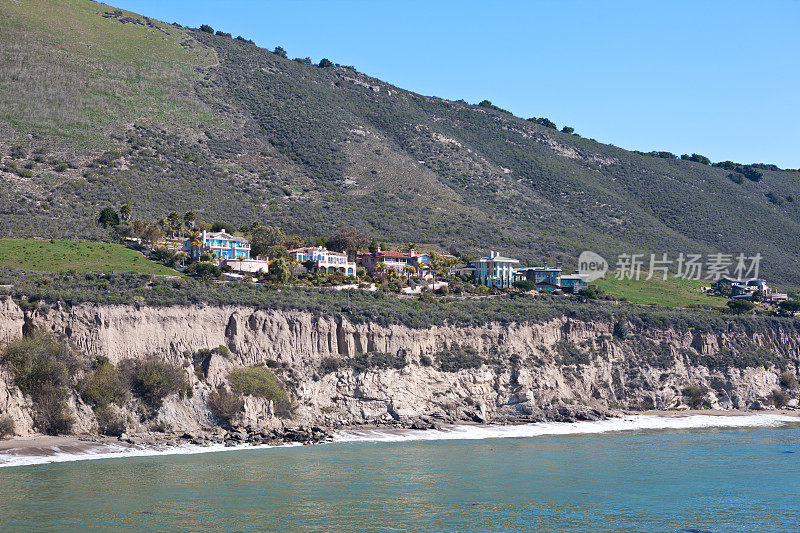 加州中部海岸的豪宅