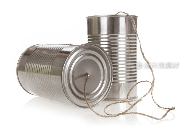 旧技术-锡罐电话