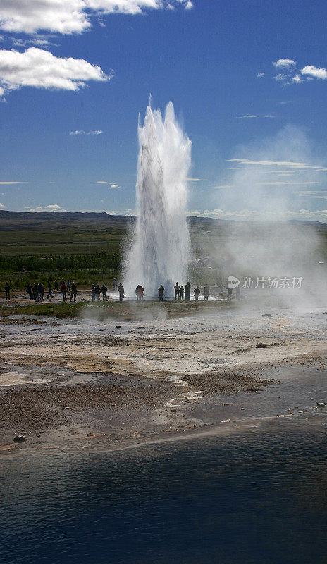 Strokkur喷泉、冰岛