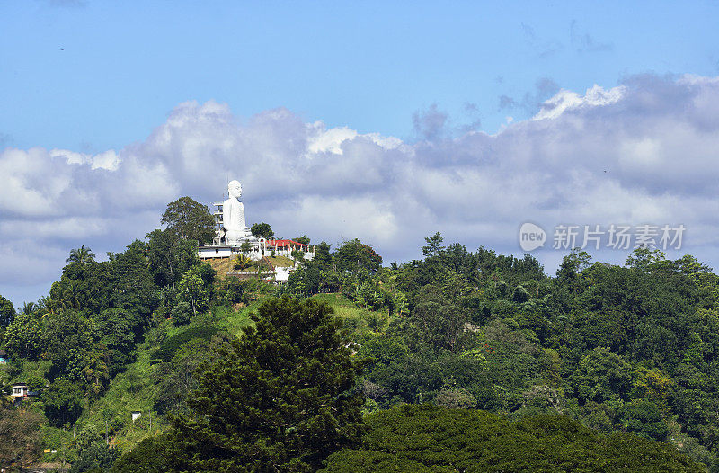 斯里兰卡康提巴希拉沃坎达佛寺佛像