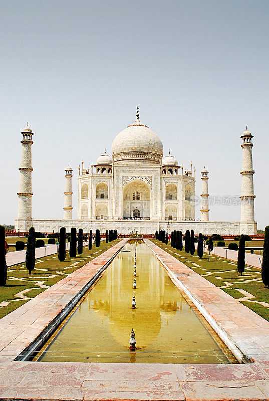 印度阿格拉的泰姬陵——著名的世界奇迹