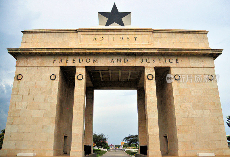 加纳，阿克拉，独立拱门