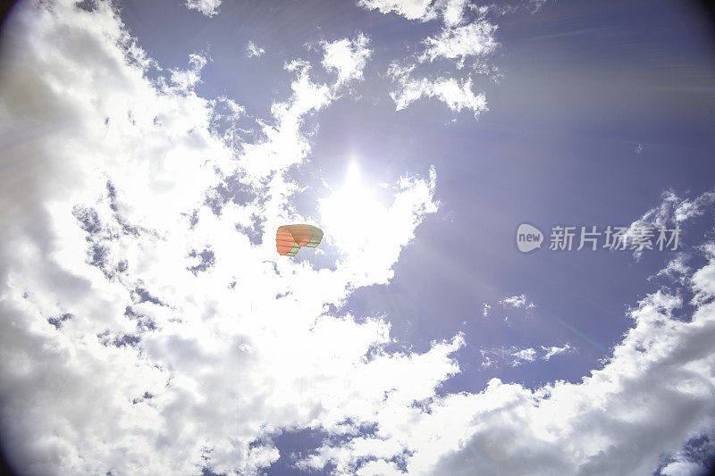 超大特技风筝在空中