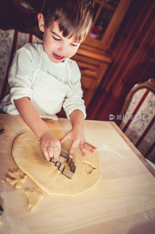 孩子烤