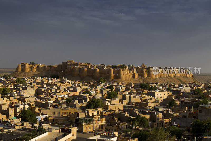 Jaisalmer堡，拉贾斯坦邦，印度