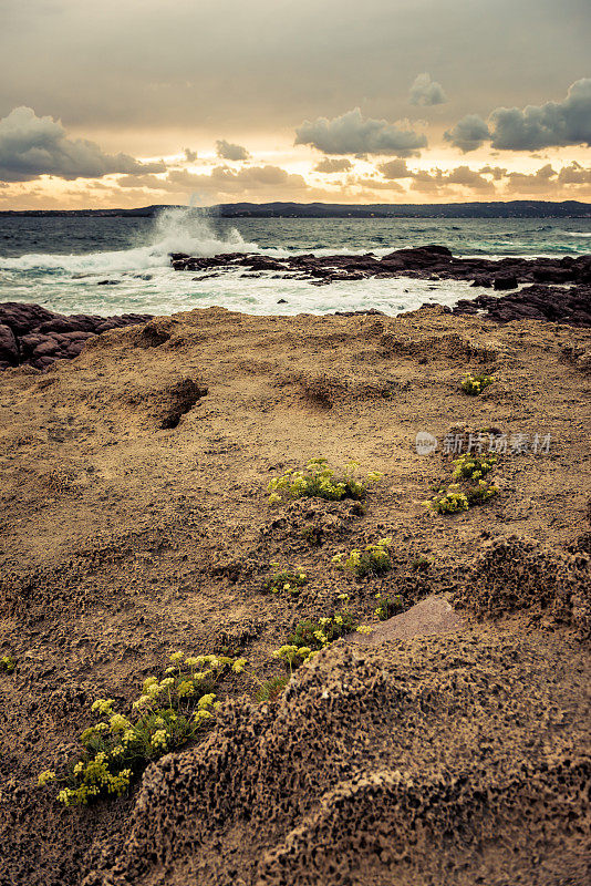 风景优美的海上风景