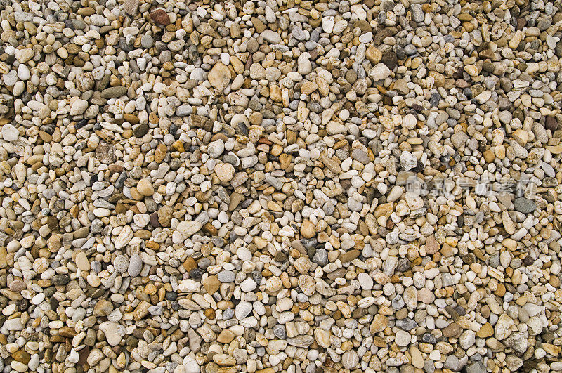 卵石砾石纹理背景