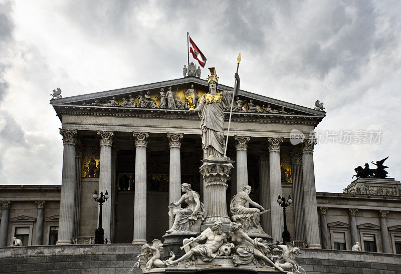 奥地利维也纳-国会大厦