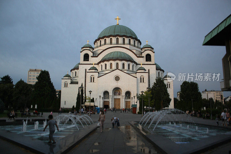 贝尔格莱德的东正教圣殿圣萨瓦