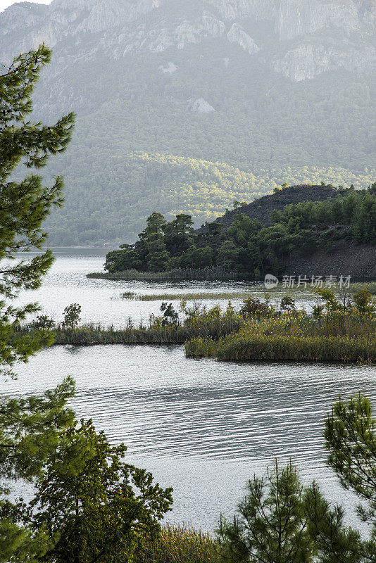 湖景