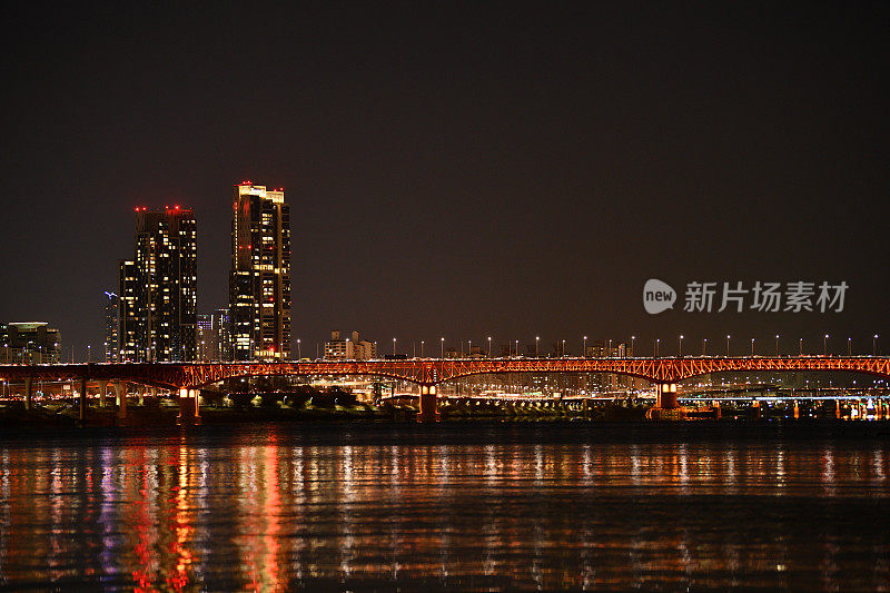 VD703首尔汉江夜景22号