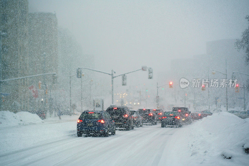 雪下的城市，渥太华