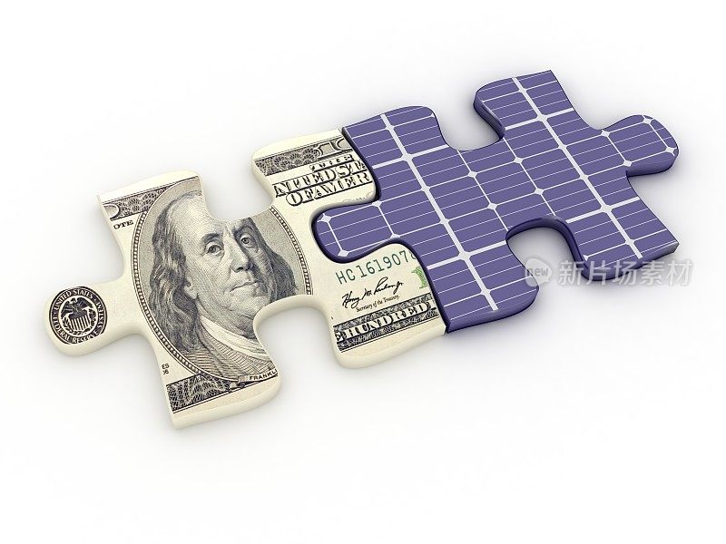 太阳能电池板可再生能源省钱难题