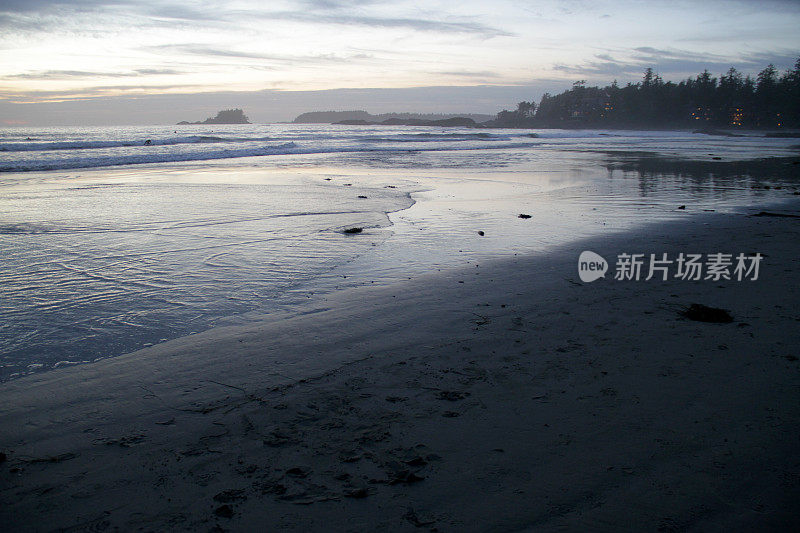 长时间空的海滩