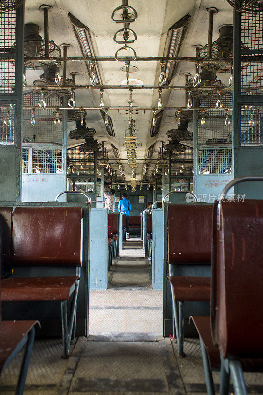 空的印度火车