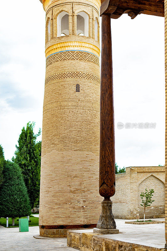 乌兹别克斯坦布哈拉纳克什班迪陵墓建筑群的尖塔