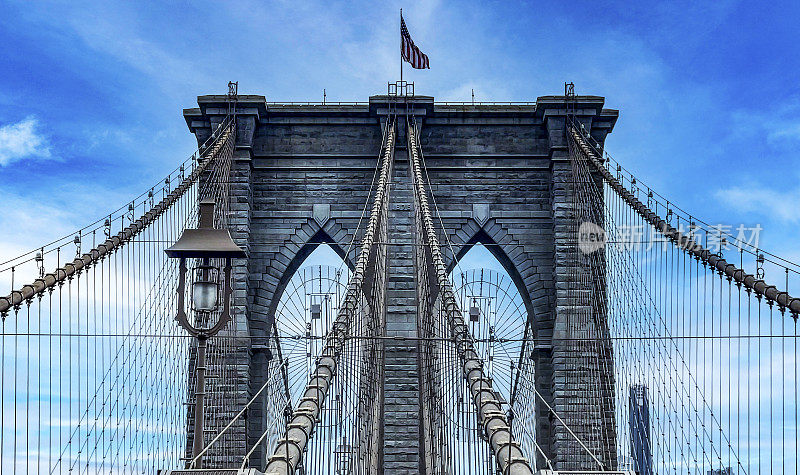 纽约布鲁克林大桥(美国)。