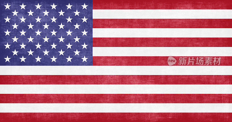 美国美国国旗日7月4日纸混凝土大理石水泥水彩漂白抽象纹理红色海军蓝白色红色背景条纹星型微距摄影全框