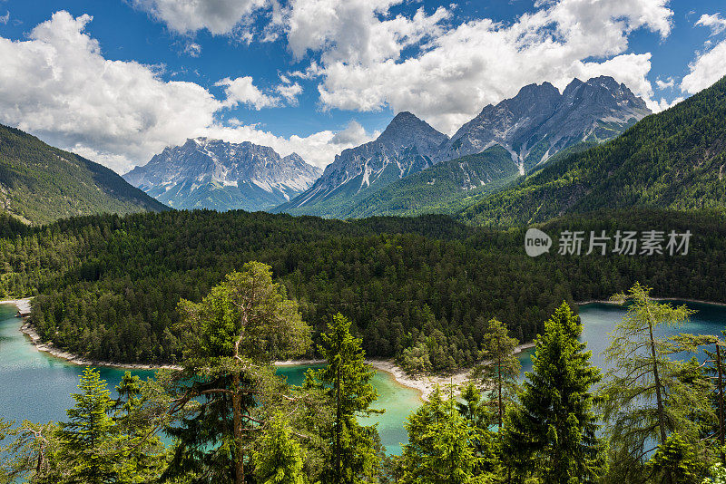 楚格峰山