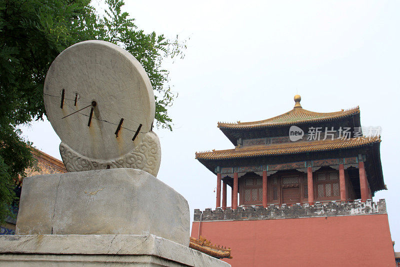 日晷和中国古代建筑