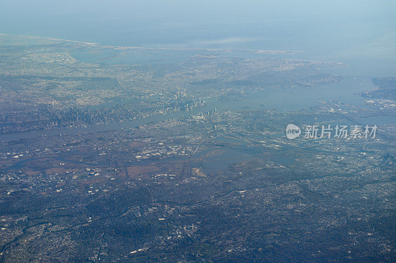 曼哈顿，从空中俯瞰