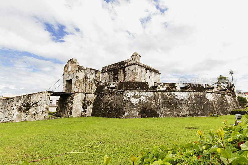 圣地亚哥堡垒在韦拉克鲁斯