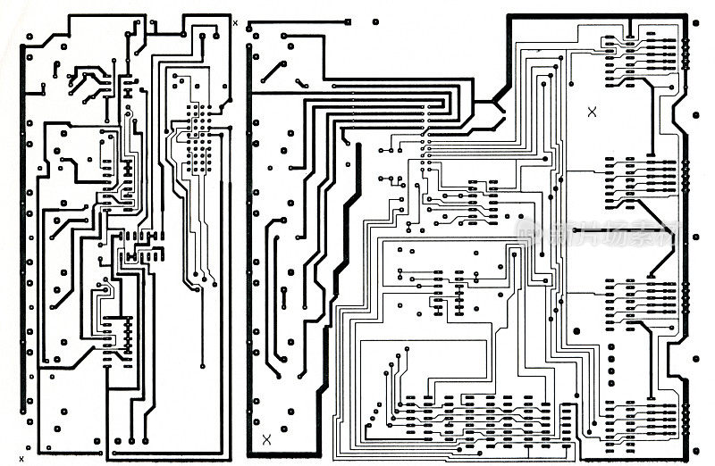 电子线路板图