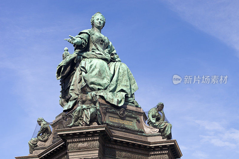 奥地利维也纳的玛丽亚·特蕾莎纪念碑