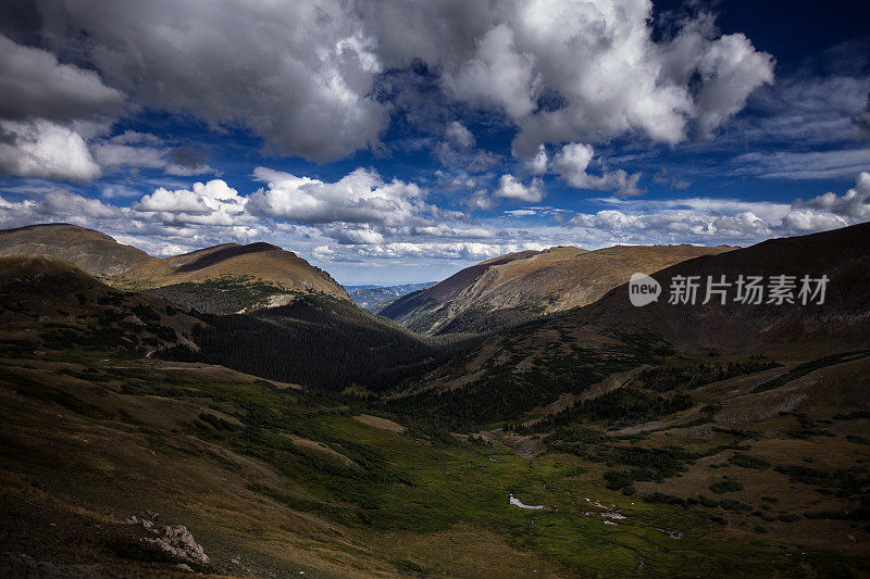 科罗拉多山脉美景