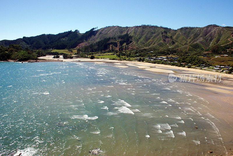 利格尔湾，塔斯曼地区，新西兰