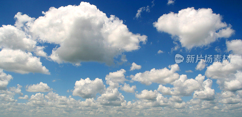 夏天Cloudscape背景