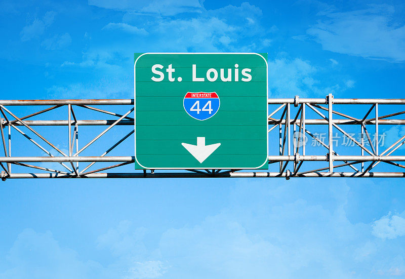 圣路易斯44号州际公路标志