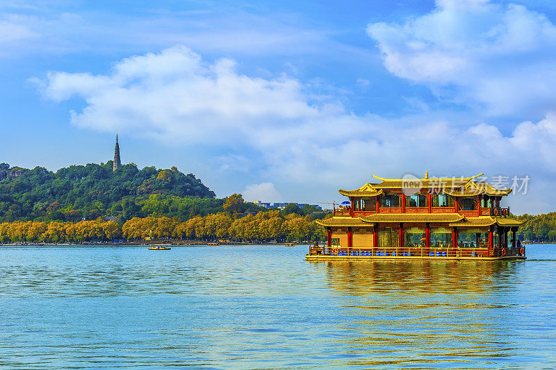 杭州美丽的风景，西湖