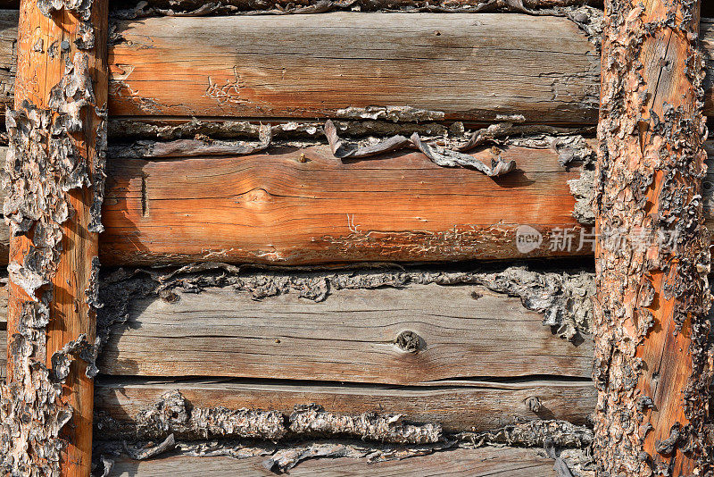 木墙，阿拉斯加，美国