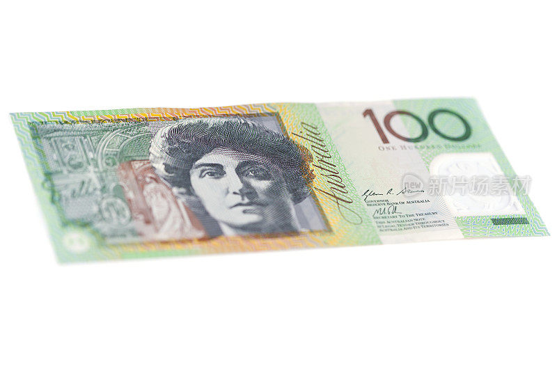 100澳元纸币-正面