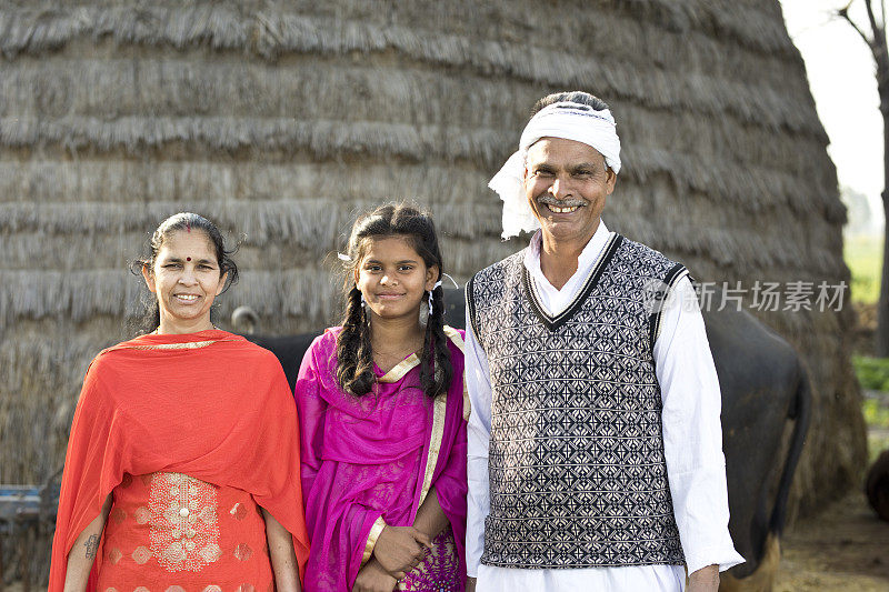 印度农村家庭