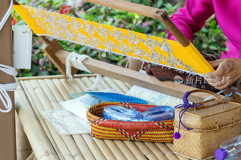 古泰国的手工编织