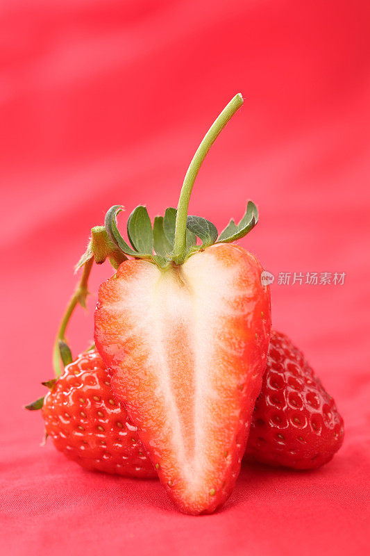 红底草莓