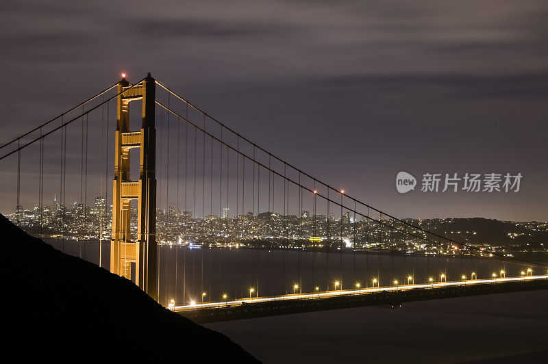 金门和旧金山之夜