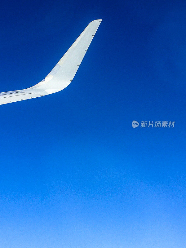 天空中云层的鸟瞰图