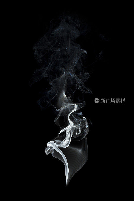 香烟烟雾-熏香摘要背景