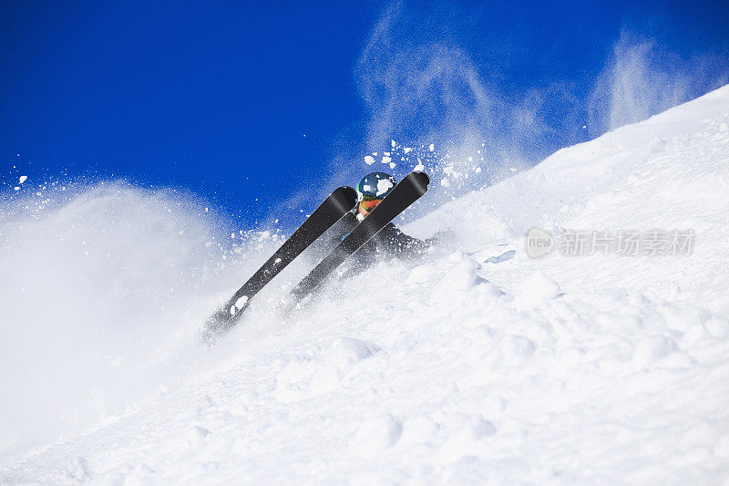 乡村滑雪-粉末雪