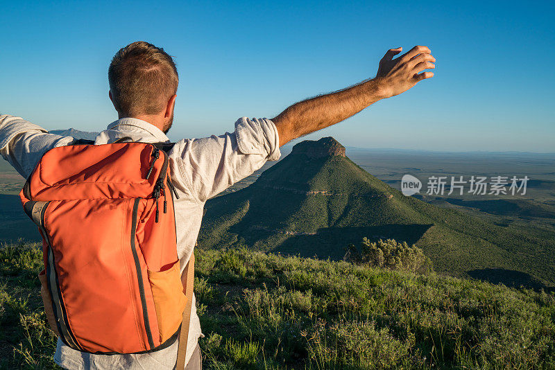 成功在山顶