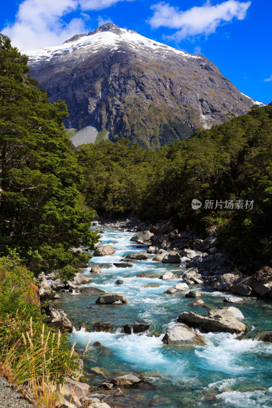 克莱道河，米尔福德湾，新西兰