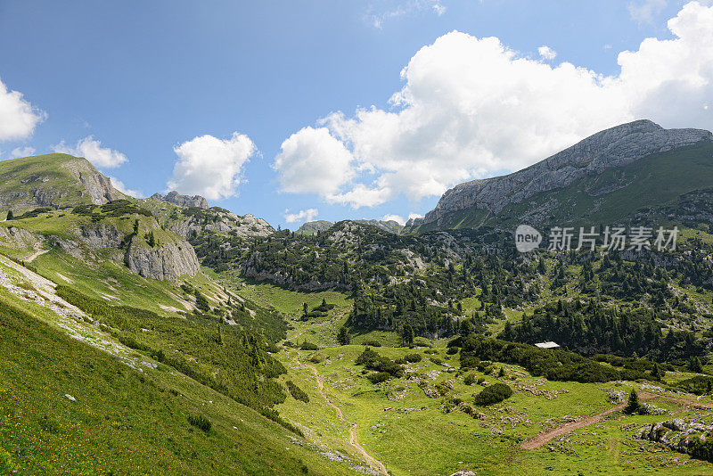 欧洲阿尔卑斯山的卡温德尔山脉