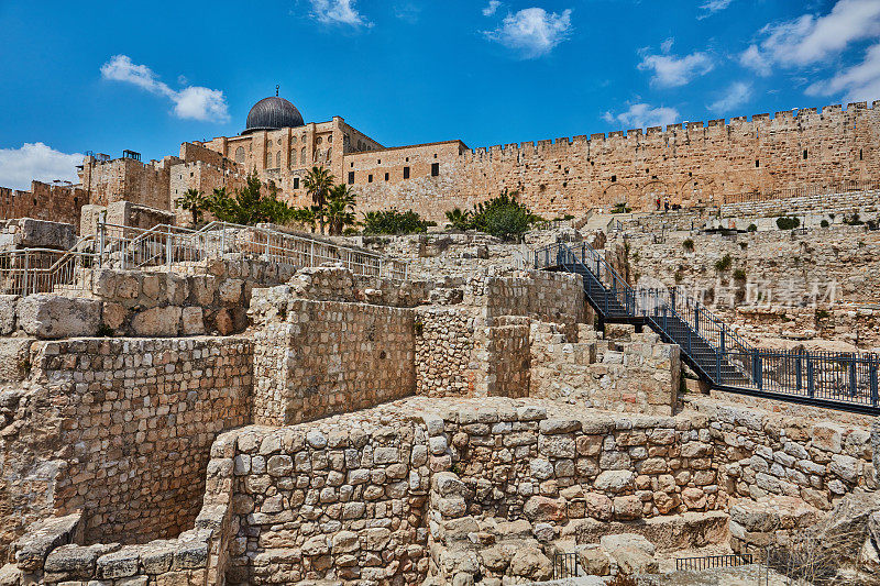 耶路撒冷城大卫挖掘