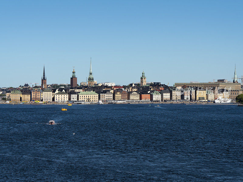 斯德哥尔摩的海滨